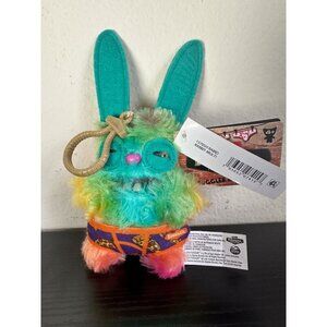 NWT Fuggler Key Rings 5in Rabid Rabbit Funny Ugly Monster Plush Collectible ZURU